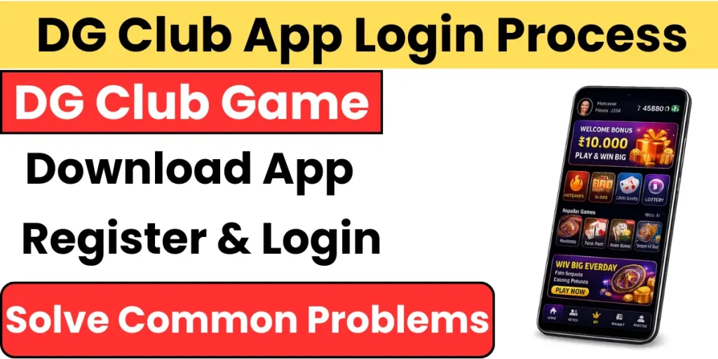 DG Club App Login